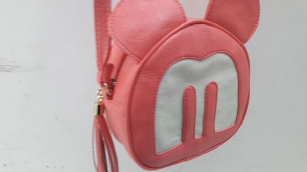 Bolsa De Ombro Mickey + Frete Grátis - Rosa